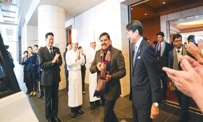 CM Mohan s magic worked in Japan too staff bid him farewell with applause