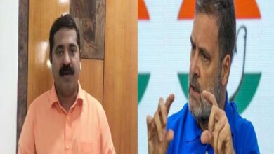 Congress leader Rahul Gnadhi BJP leader Ram Kadam