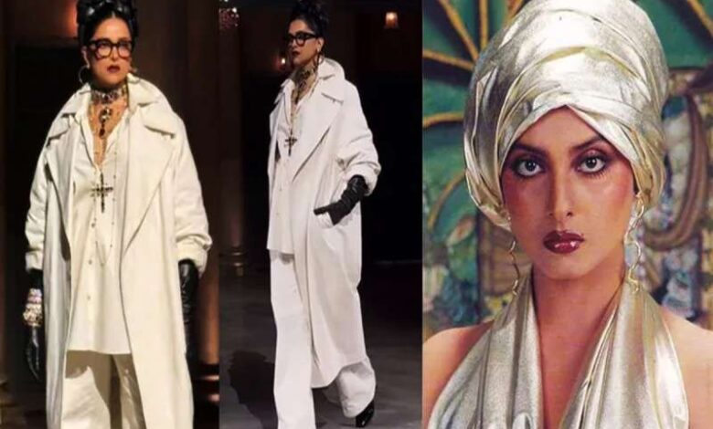 Deepika Padukone s look reminded fans of Rekha