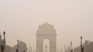 Icy wind and fog in delhi NCR