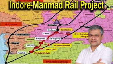 Indore Manmad Railway line