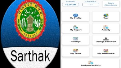 Sarthak app Attendance will start in Excise Department from February 1 through GPS based app order issued