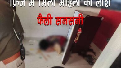 Sensation spread due to dead body of a woman found in the fridge