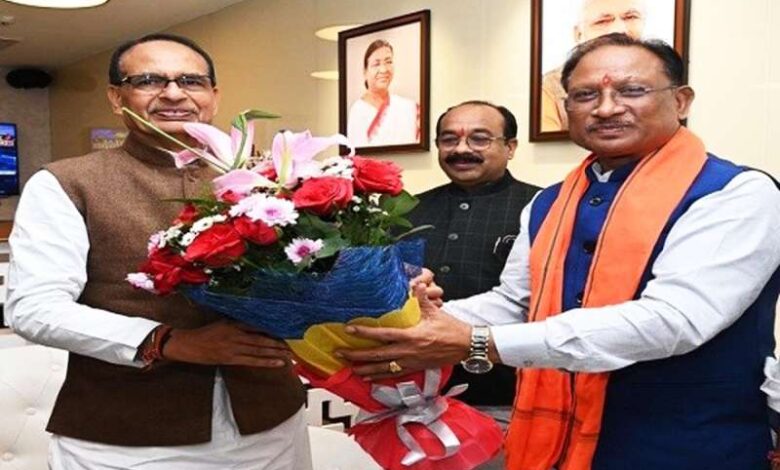 Shivraj Singh Chouhan visits Chhattisgarh 3