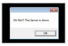 server down