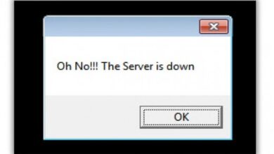 server down